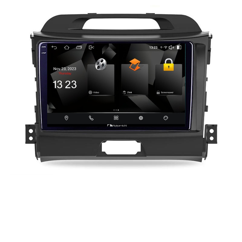 Navigatie Android Kia Sportage 2010-2016 2K QLED 8GB RAM 128GB