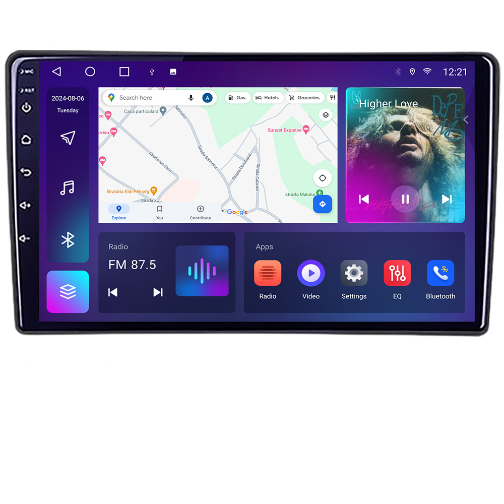 Navigație Android Nissan X-Trail 2004-2007, QLED, 4GB RAM, 64GB, CarPlay