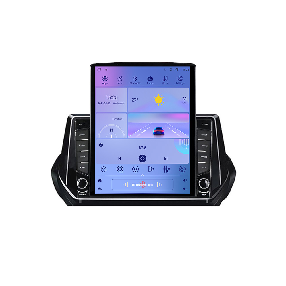 Navigatie Android Peugeot 2008 2020+ cu GPS, LTE, Octa Core, 4GB RAM, 64GB