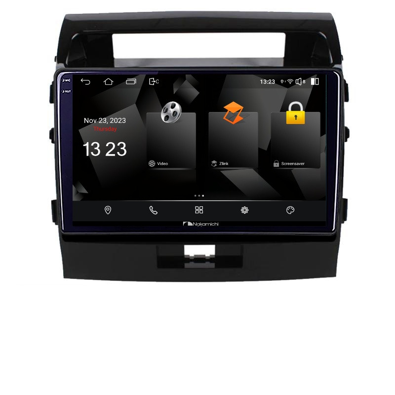Navigație Toyota Land Cruiser 2008-2015 Android 2K QLED 8+128GB 4G