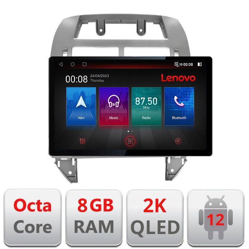 Navigatie dedicata VW Polo 2004-2011, 2K QLED 13 inch, 8GB RAM, 128GB