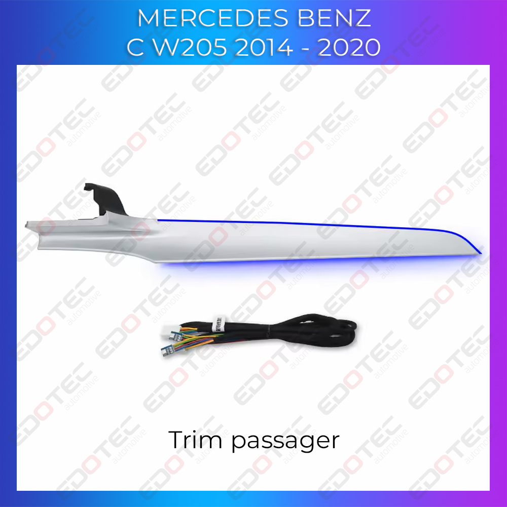 Lumini ambientale trim pasager față Mercedes C W205 și GLC X253