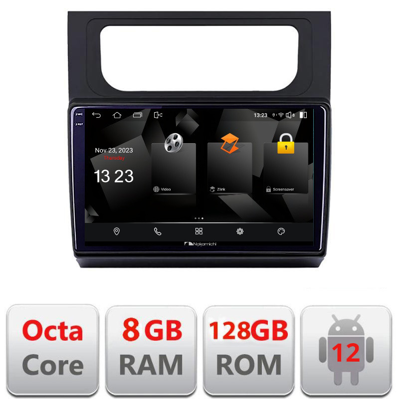 Navigatie VW Touran 2010-2016 Android 2K QLED 8GB RAM 128GB 4G DSP