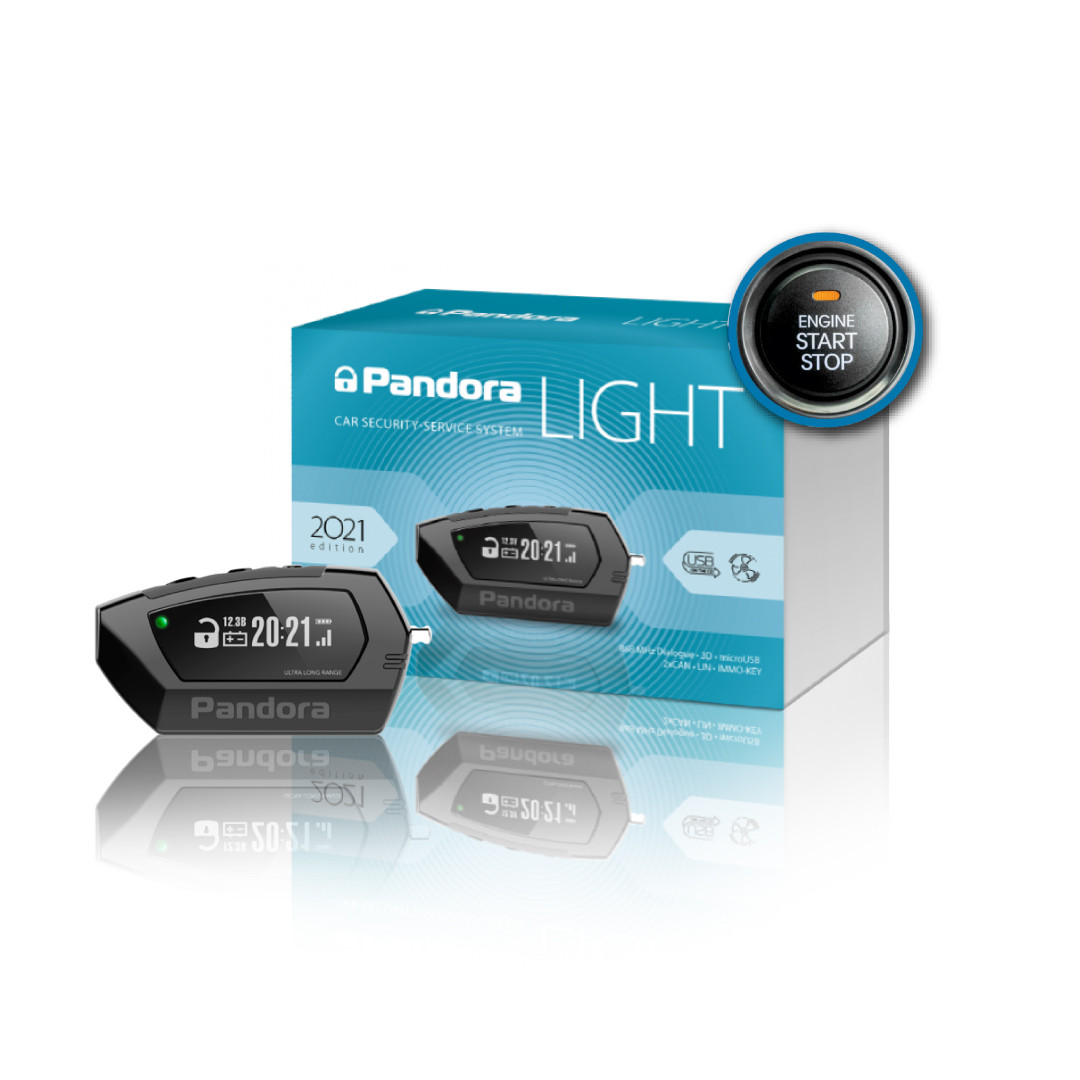 Kit pornire motor Pandora Light V3 pentru Maybach, pager 868 MHz, 2x CAN