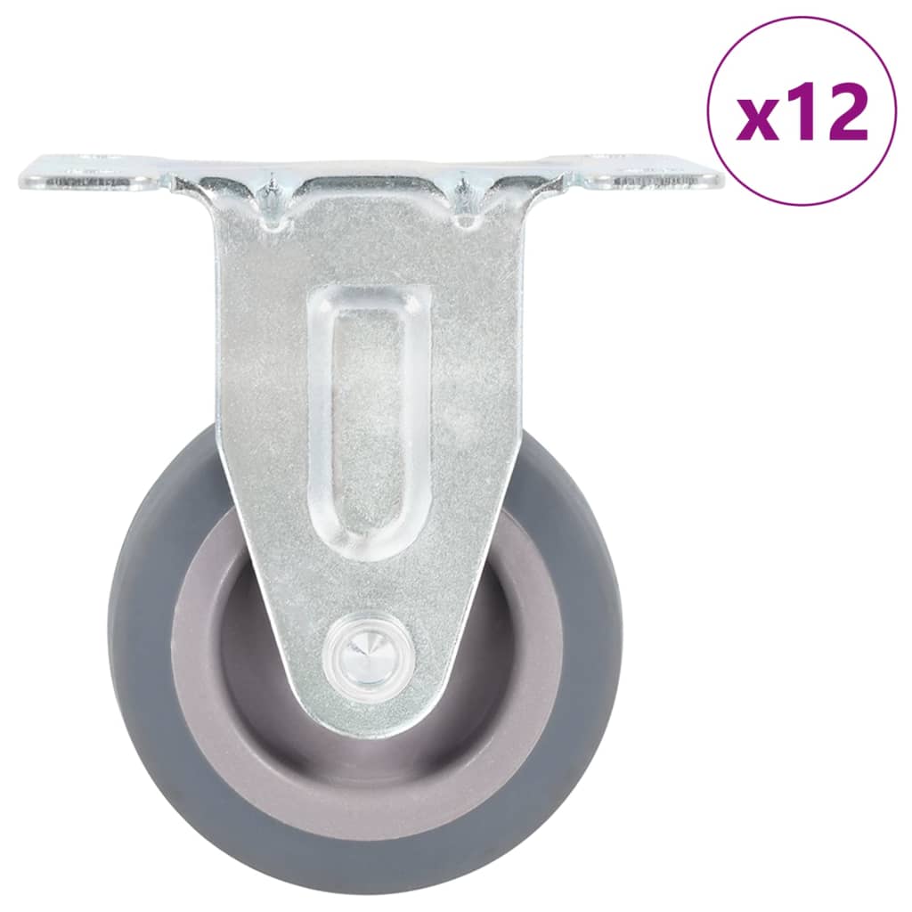 Roți fixe, 12 buc., 50 mm GartenMobel Dekor