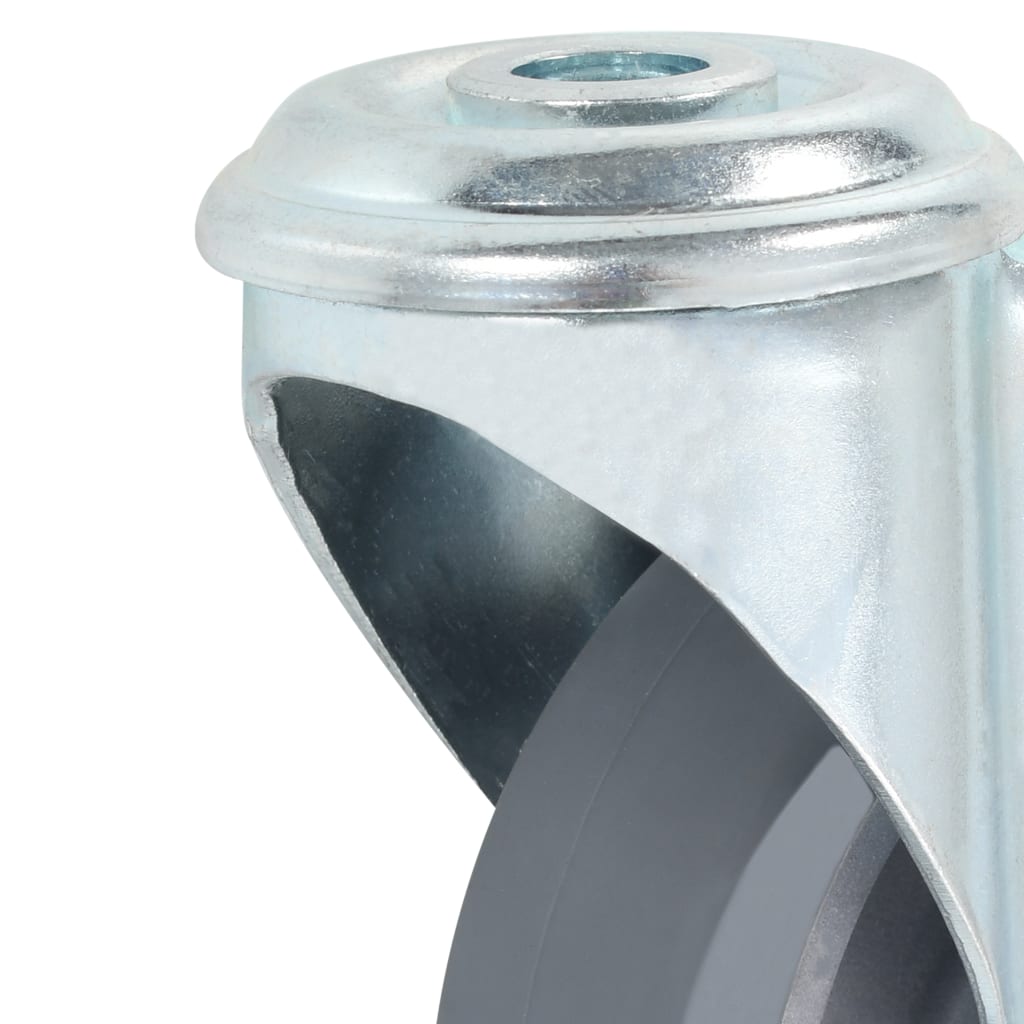 Roți pivotante cu gaură pentru șurub, 8 buc., 100 mm GartenMobel Dekor