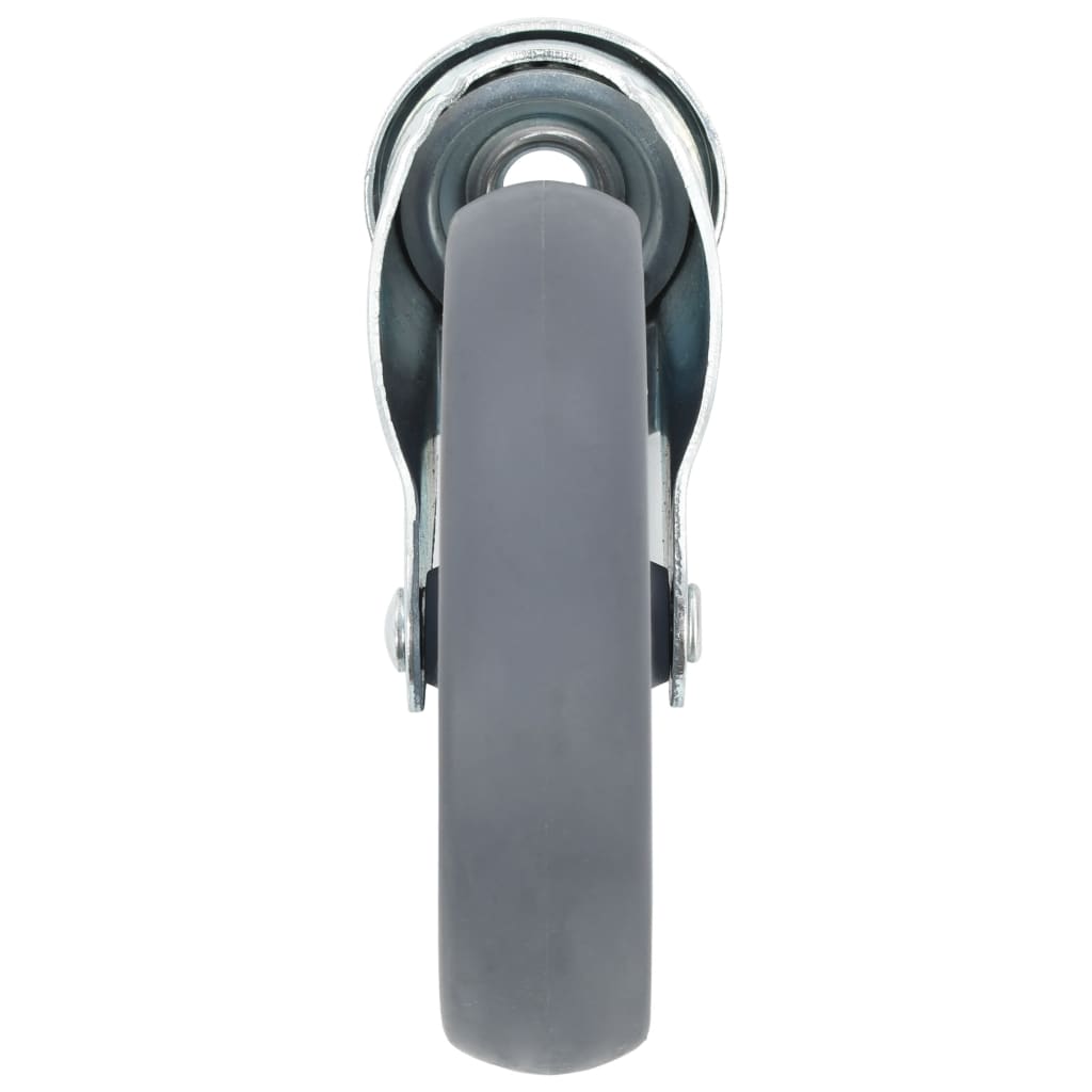 Roți pivotante cu gaură pentru șurub, 8 buc., 125 mm GartenMobel Dekor