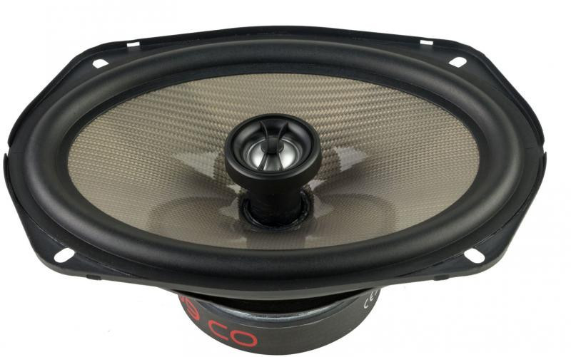 Set 2 difuzoare auto coaxiale Audio System Carbon 609 CO 6x9, 100W, 4 ohmi