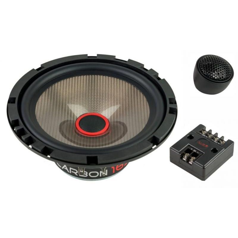 Set difuzoare auto componente Audio System Carbon 165, 165 mm, 80W, 4 ohmi