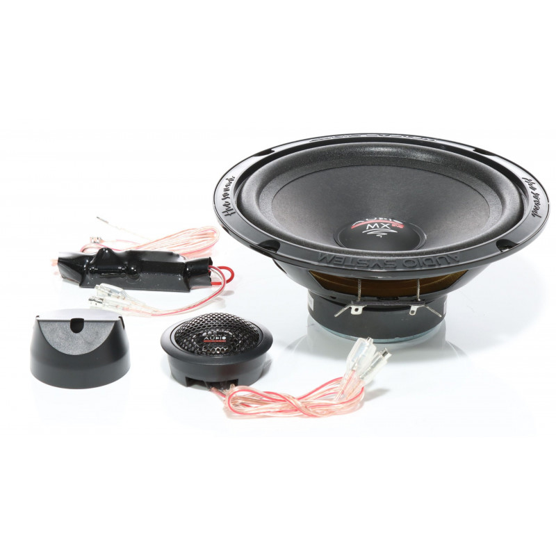 Set difuzoare componente auto Audio System MX 165 EVO, 165 mm, 80 W, 3 ohmi