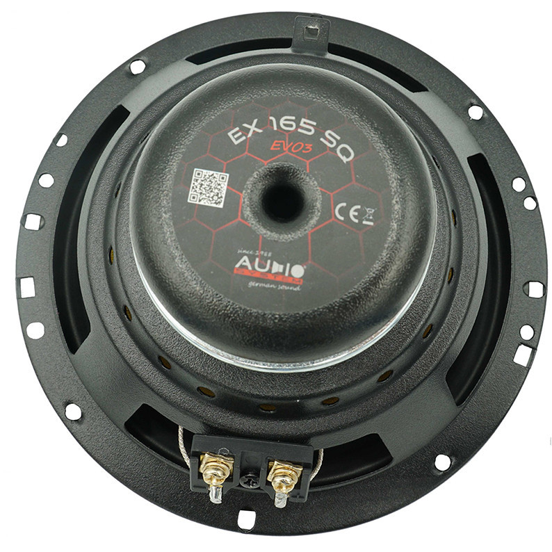 Set 2 difuzoare auto midrange woofer Audio System EX 165 SQ EVO3, 165 mm, 3 ohmi