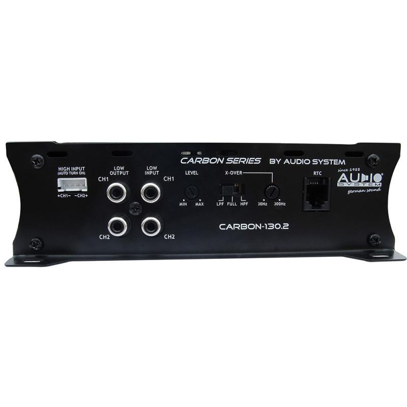 Amplificator auto Audio System CARBON-130.2, 2 canale, clasa AB