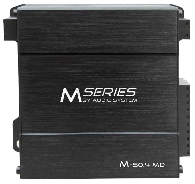 Amplificator auto Audio System M-50.4 MD, 4 canale, micro, clasa D