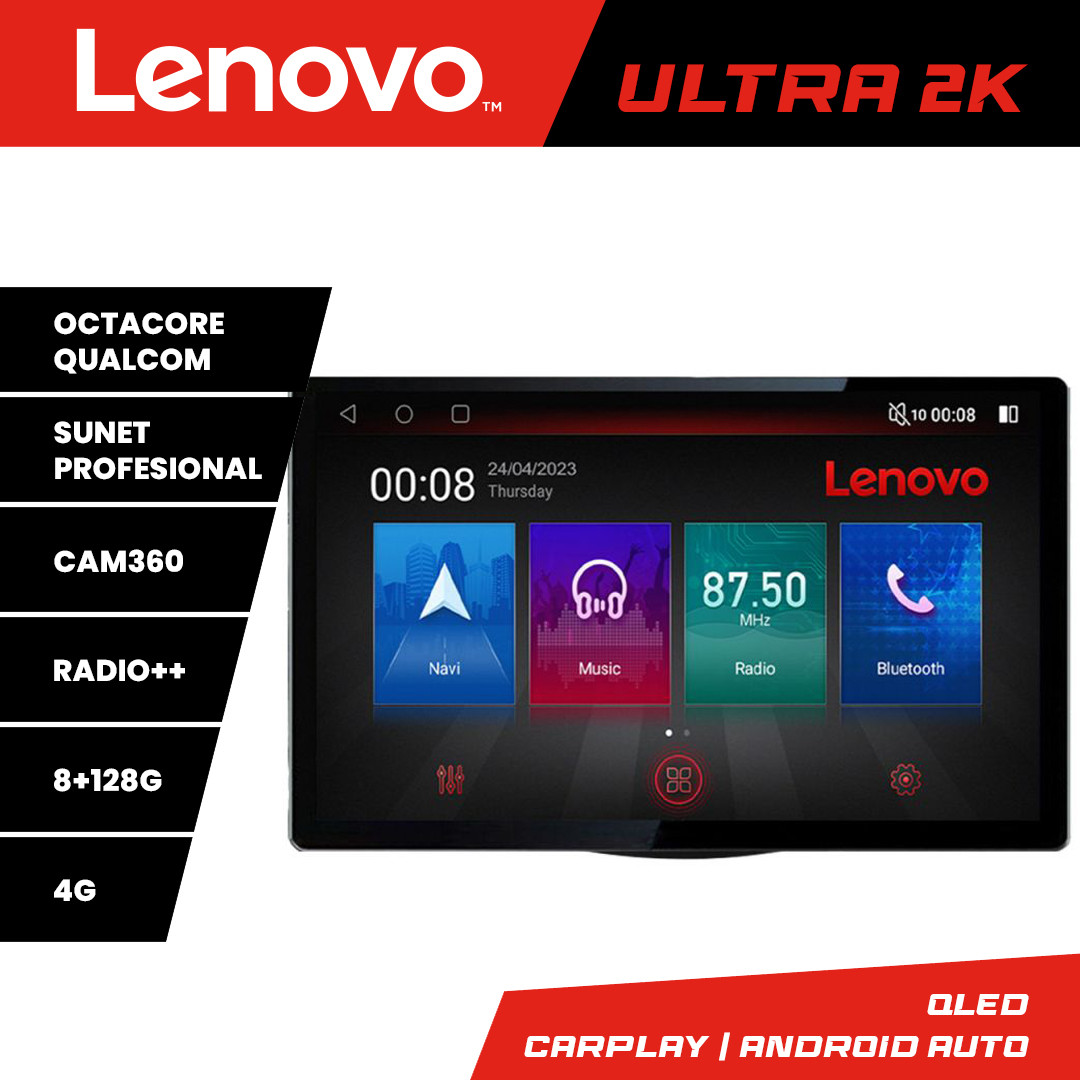 Navigație Hyundai i10 2007-2013 cu ecran 13 inch 2K QLED, 8GB RAM, 128GB