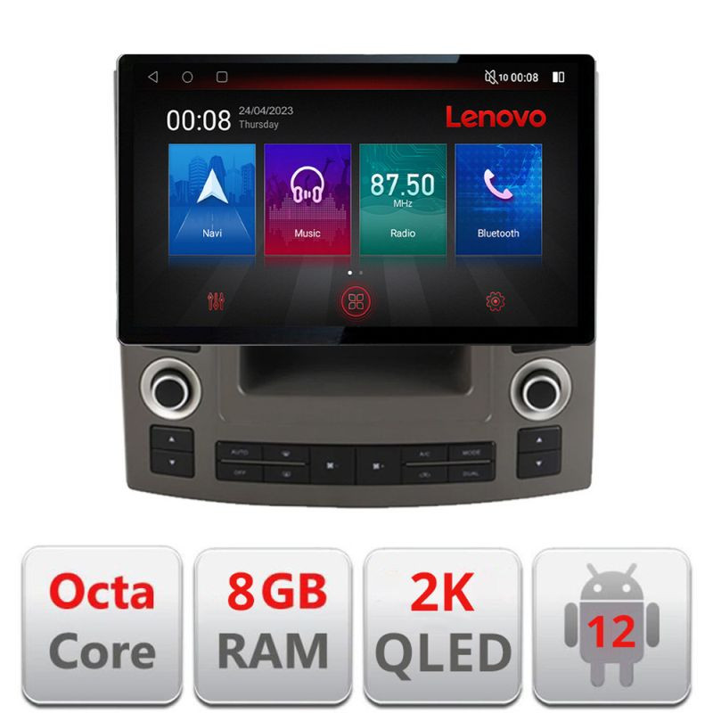 Navigatie Android Infiniti FX45 2007-2009, 13 inch 2K QLED, 8GB RAM, 128GB