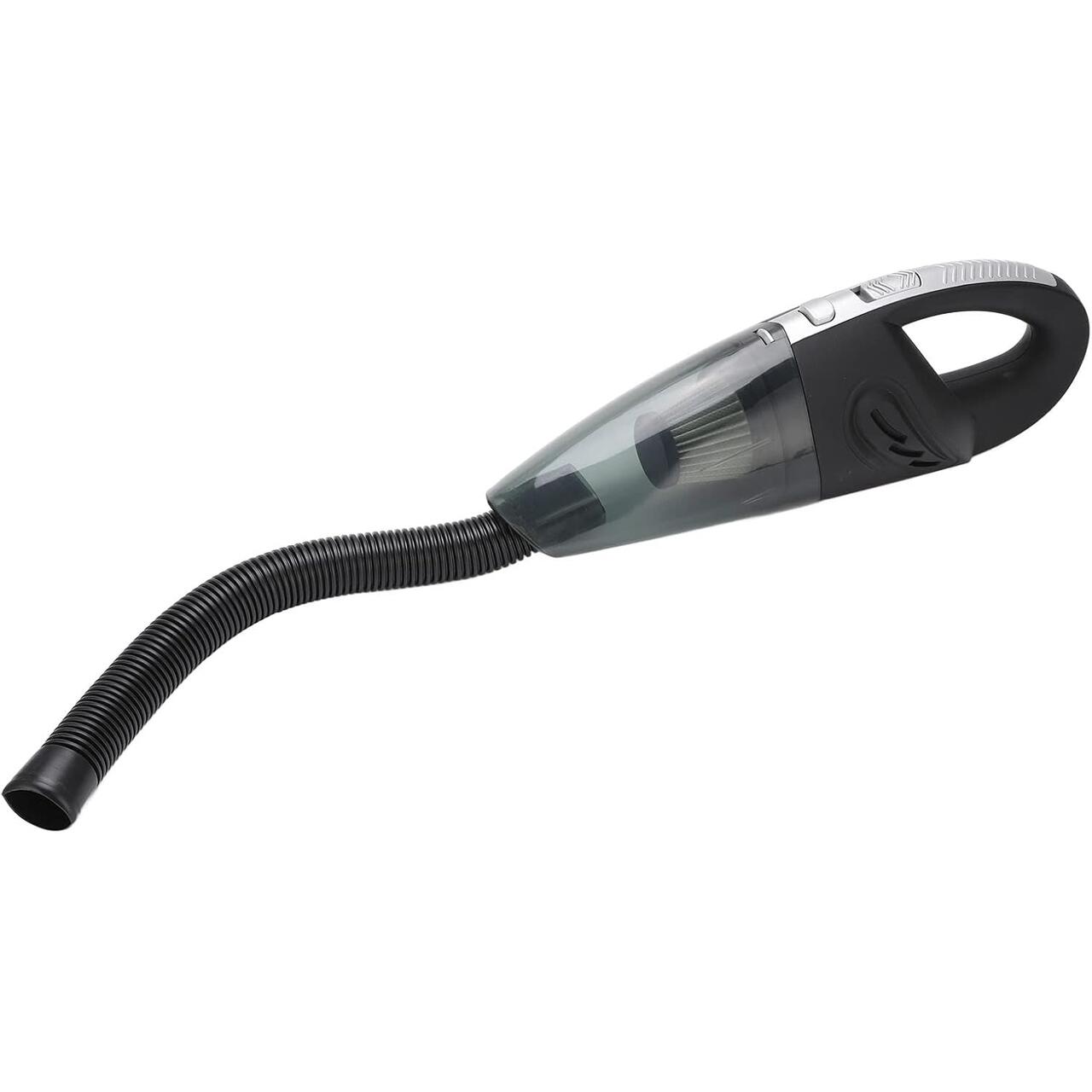 Aspirator de mana portabil 120W cu acumulator, umed/uscat, USB, negru