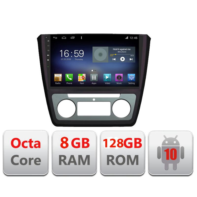 Navigație Android Skoda Yeti 2009-2014, Octa Core, 8GB RAM, 128GB, 4G