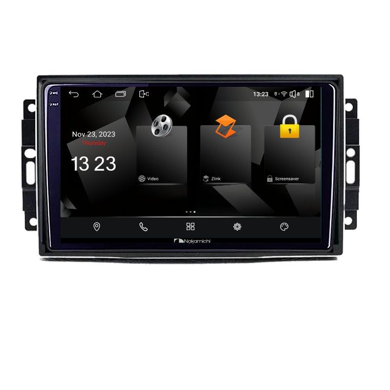 Navigatie auto Chrysler Jeep Android 12, 2K QLED, 8GB RAM, 128GB