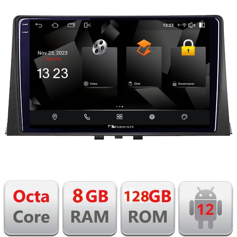 Navigatie Android Citroen Berlingo 2019-2021 2K QLED 8GB+128GB DSP 4G