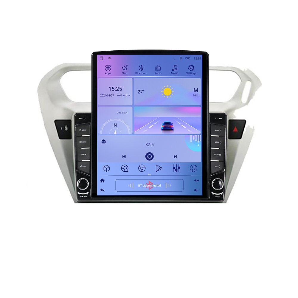 Navigatie Android 9.7 inch pentru Peugeot 301 si Citroen C-Elysee, 4GB+32GB