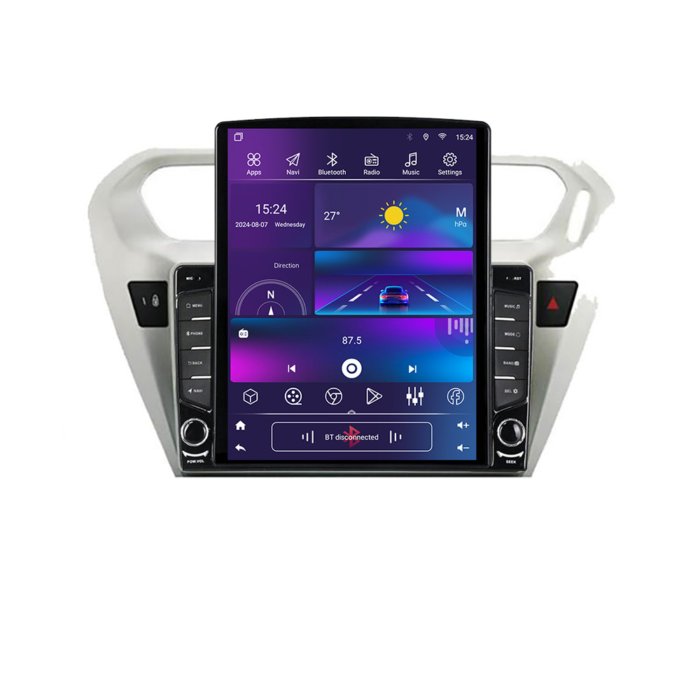 Navigatie Android 9.7 inch pentru Peugeot 301 si Citroen C-Elysee, 4GB+32GB