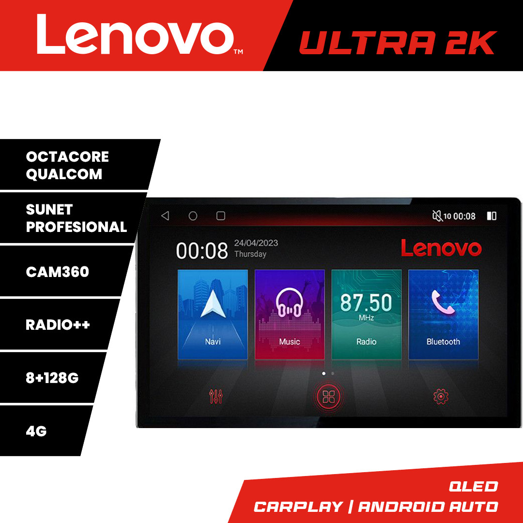 Navigație auto Peugeot Bipper/Citroen Nemo/Fiat Qubo 2008-2017, 13 inch 2K