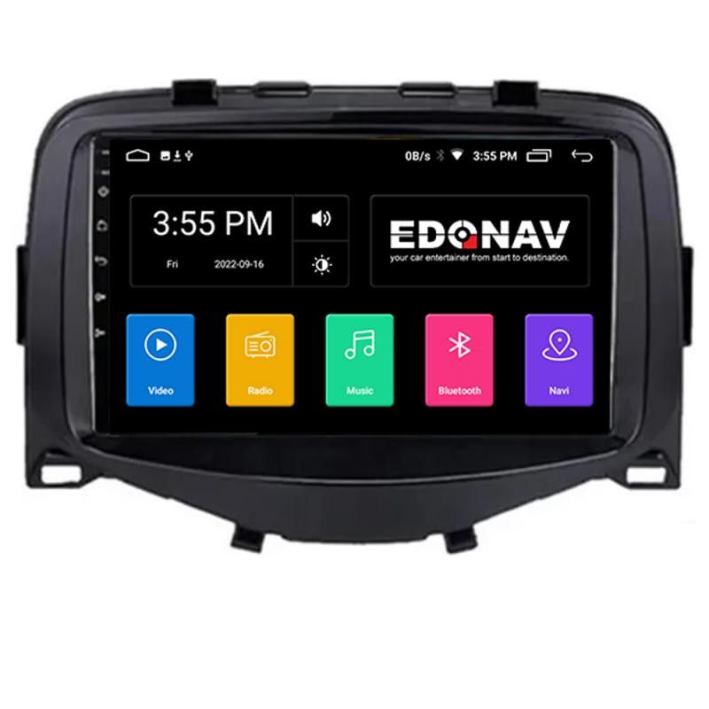 Navigatie auto 7 inch Android 12 pentru Toyota Aygo, Peugeot 108, Citroen C1