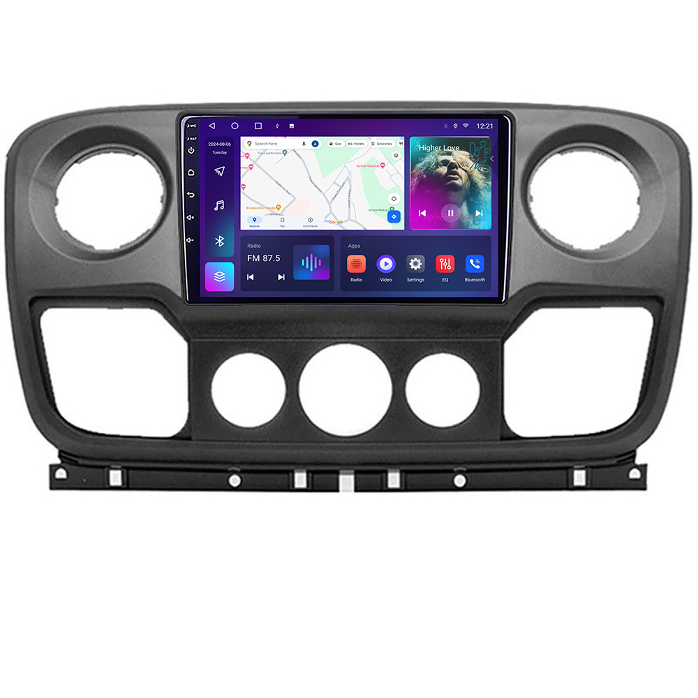 Navigatie Android QLED 4+64 pentru Opel Movano si Renault Master 2010-2021