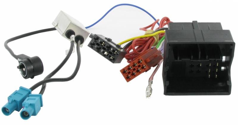 Cablaj adaptare alimentare la ISO pentru Audi VW Skoda Seat Connects2