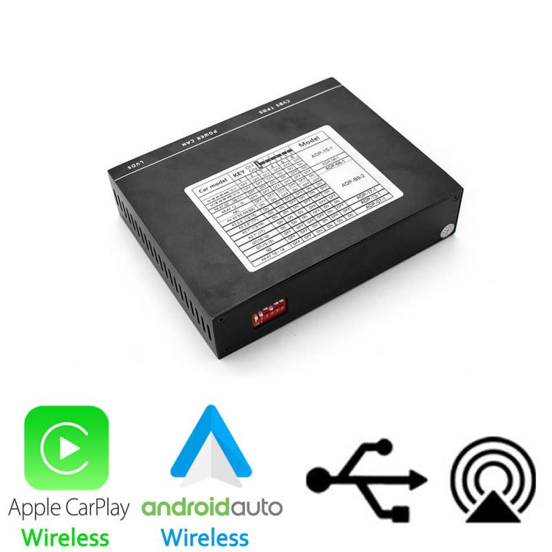 Interfata Apple CarPlay si Android Auto wireless pentru Volvo RTI11 7 inch