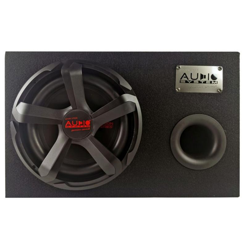 Pachet bass auto Audio System CARBON 12 cu amplificator 300W si cabluri