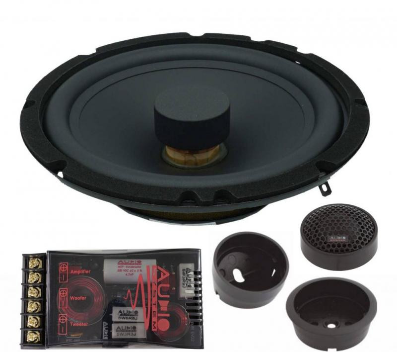 Set difuzoare auto componente Audio System R 165 FLAT EVO 2, 165 mm, 3 Ohm