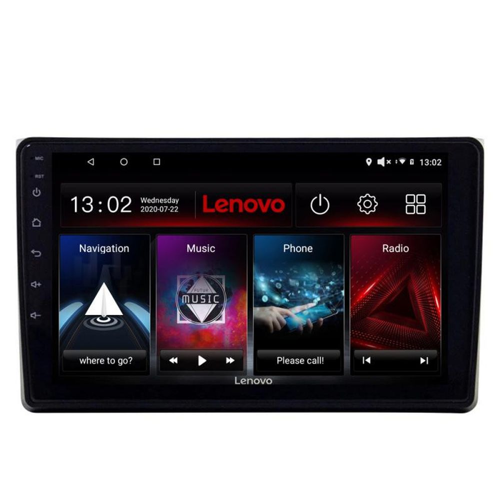 Navigație Android Audi A4 B6 Lenovo Lite D4 4+64 GB cu Waze și USB