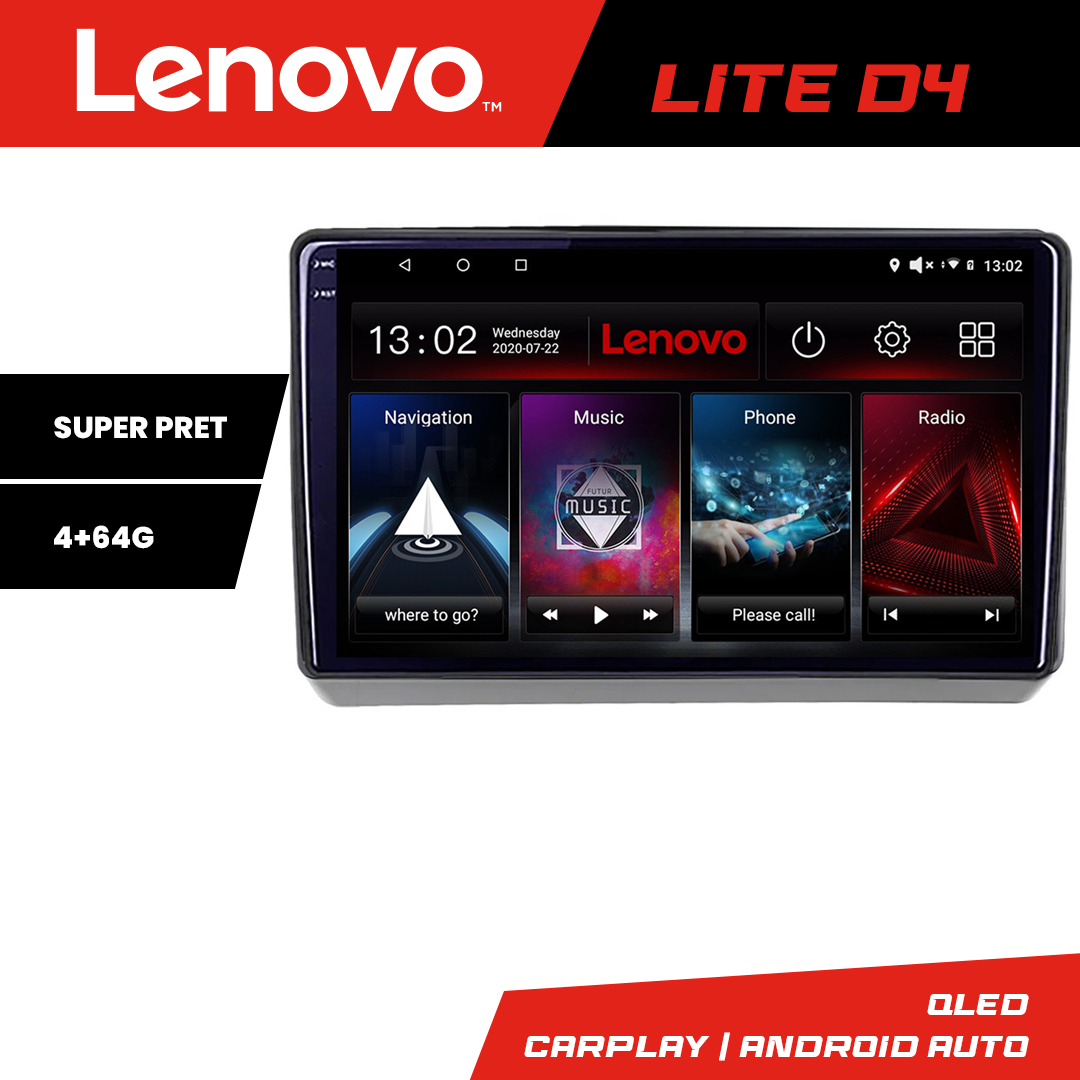 Navigație Android Dodge Challenger 2015-2021 GPS 4GB+64GB Lenovo