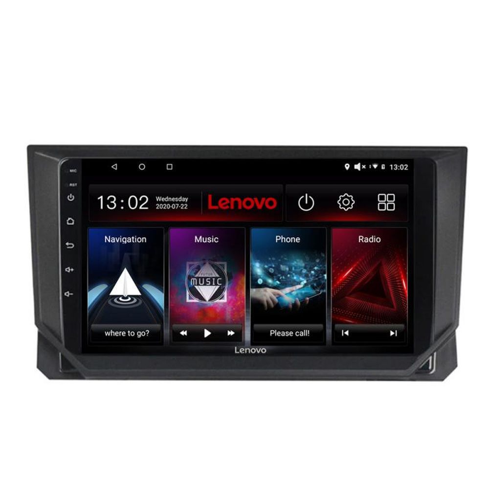Navigație Android Lenovo pentru Seat Ibiza 2017+ 4GB RAM 64GB USB
