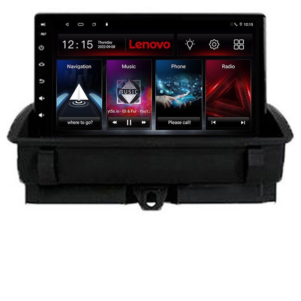 Navigație Audi Q3 2011-2018 Android GPS 4+32GB CarPlay Android Auto Lenovo