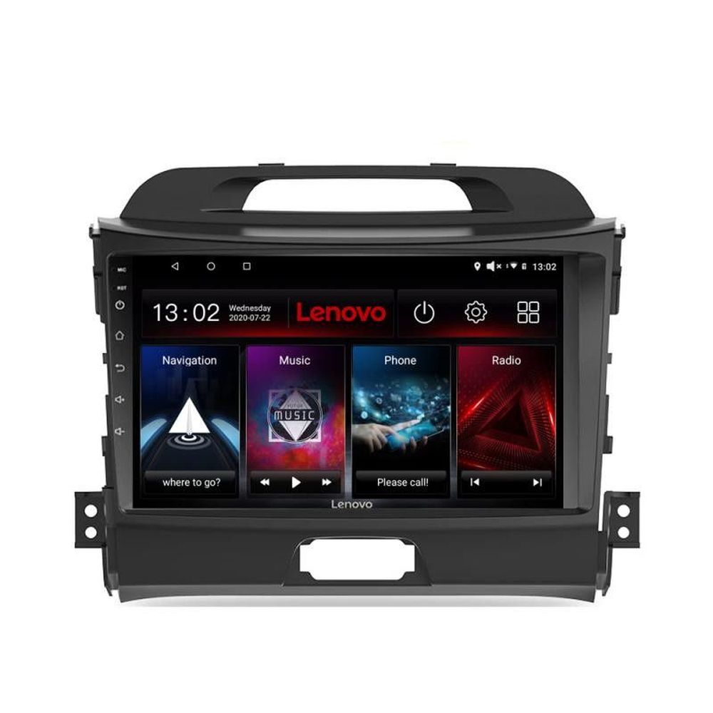 Navigație Android Lenovo Lite D6 pentru Kia Sportage 2010-2016, 6+128 GB