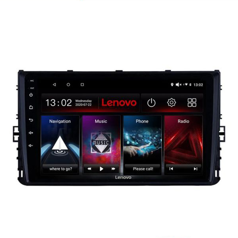 Navigație auto VW Lenovo Lite D6 6+128GB Android cu Waze, USB și radio