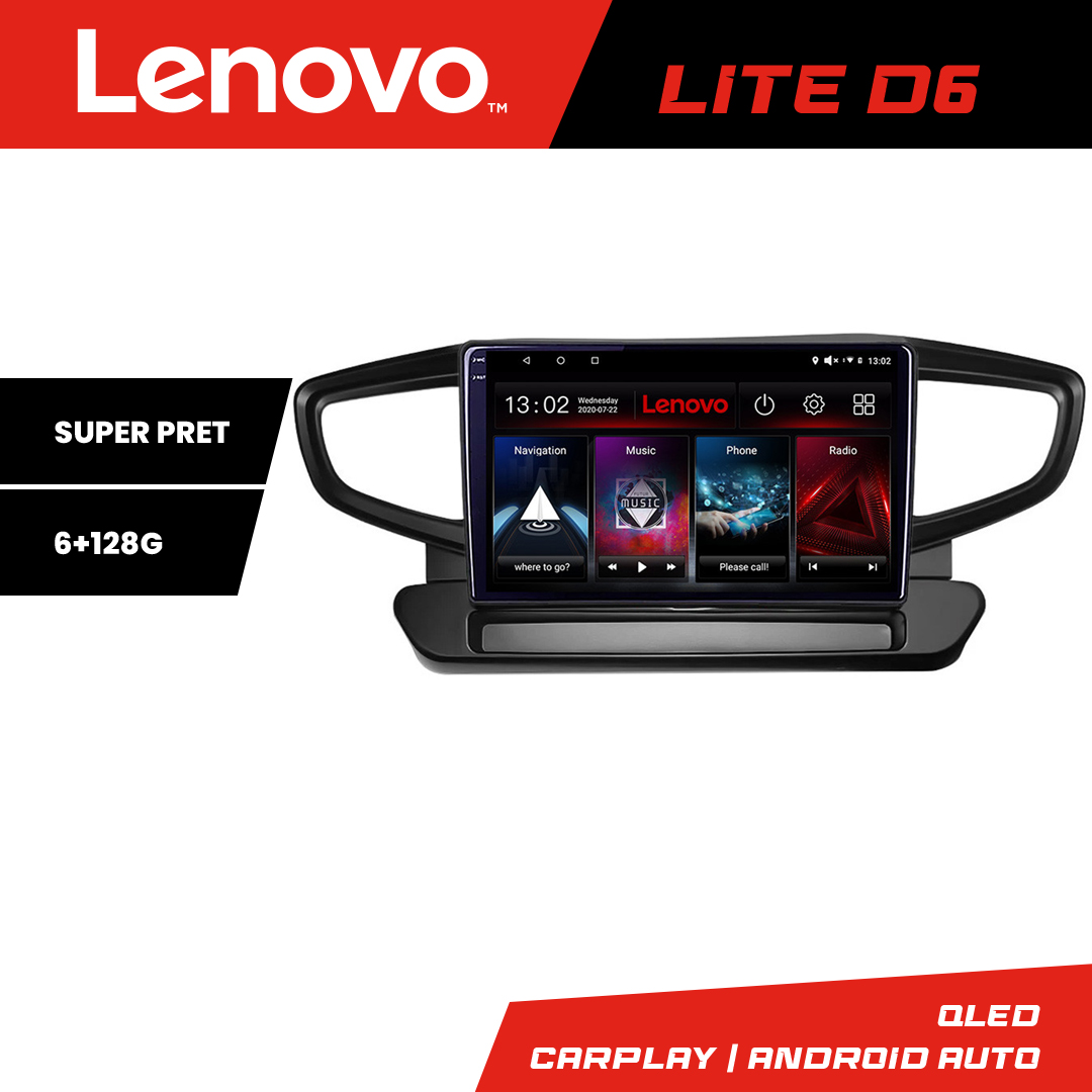 Navigație Android Hyundai Ioniq 2016-2020 GPS CarPlay 6GB+128GB Lenovo