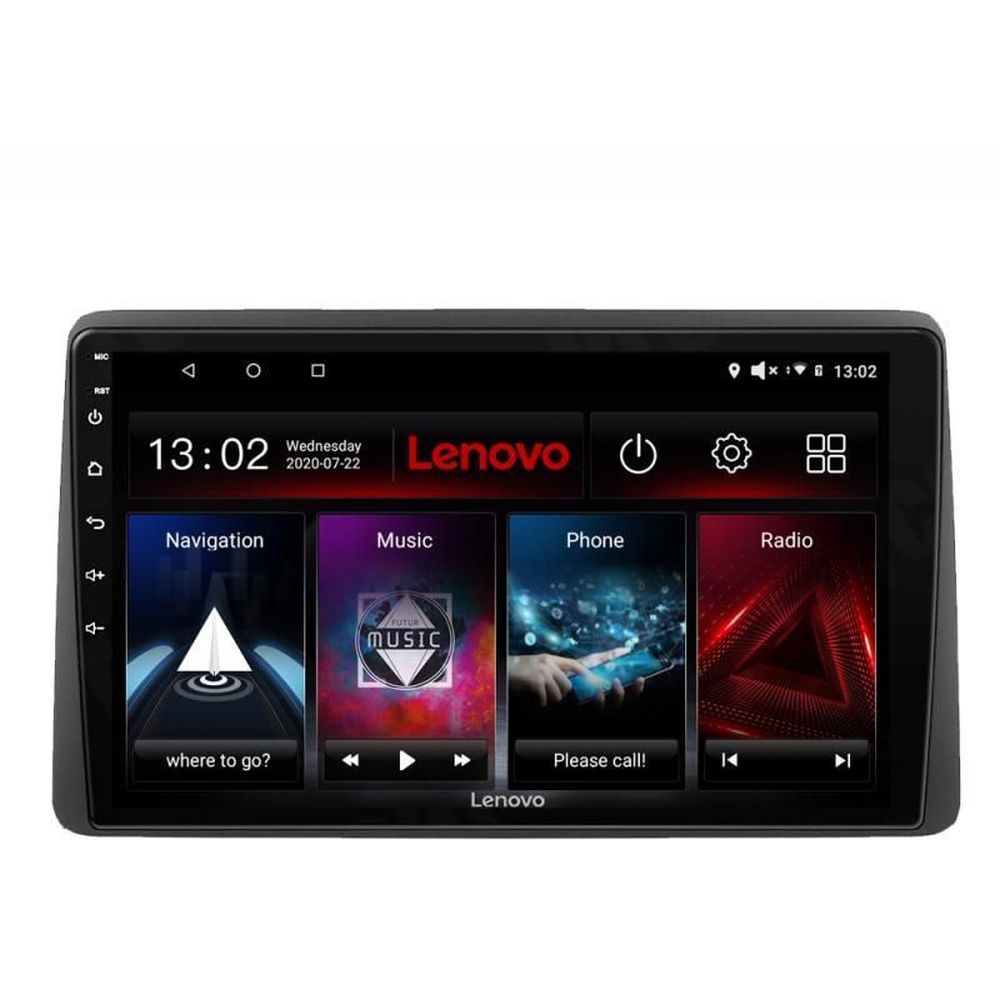 Navigație Android Lenovo Lite D6 pentru Renault Master și Opel Movano 6+128GB