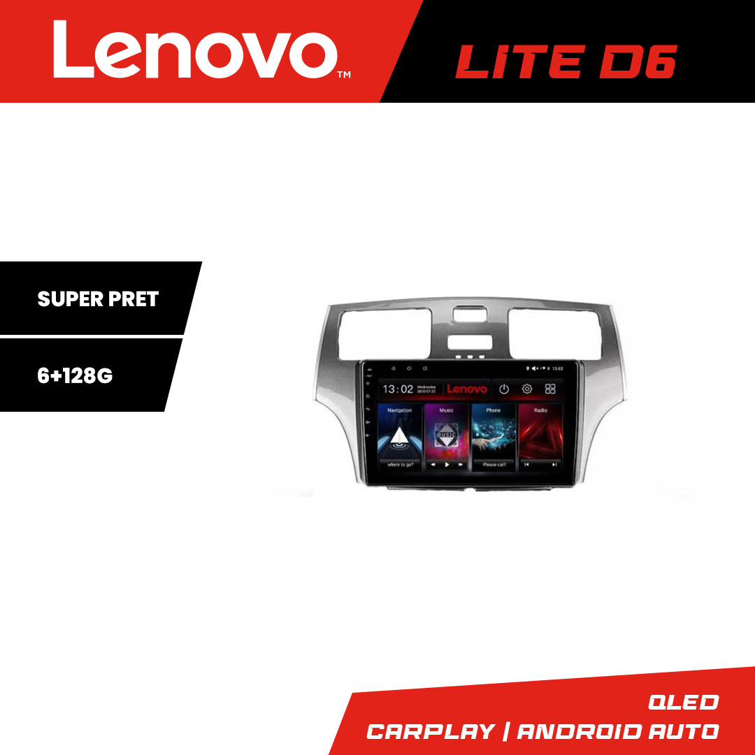 Navigație Android Renault Express 2020+ cu GPS, 6GB RAM, 128GB Lenovo