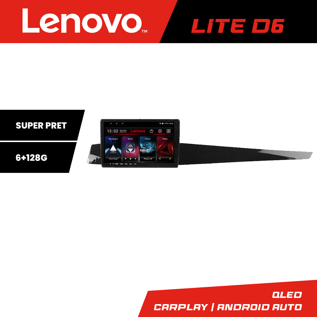 Navigație Renault Laguna 3 Android 6GB RAM 128GB GPS CarPlay Lenovo