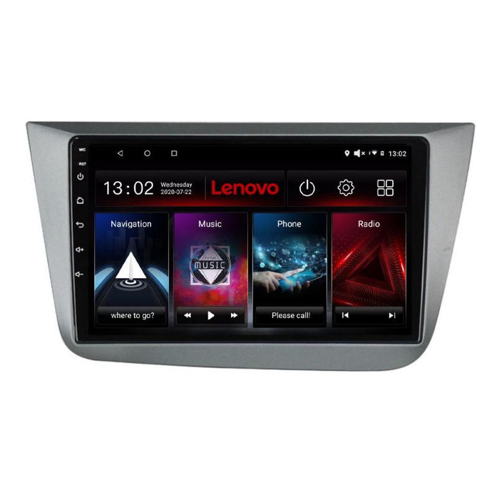 Navigație Android Seat Leon 2005-2012 Lenovo Lite D6, 6GB RAM, 128GB