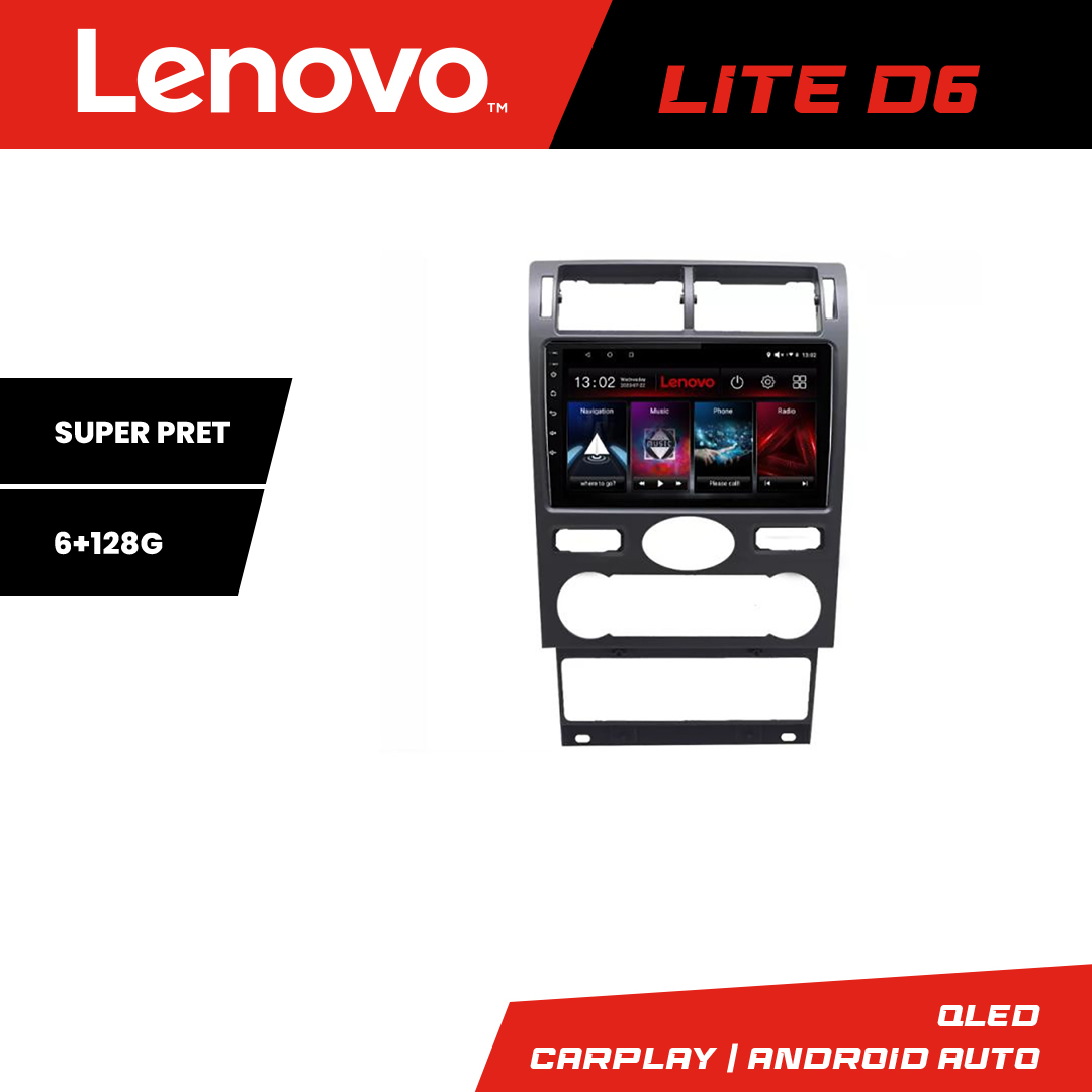 Navigație Android Ford Mondeo 2004-2007 GPS CarPlay 6GB RAM 128GB Lenovo