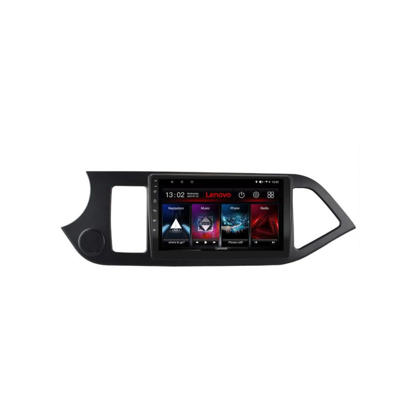 Navigatie Android Lenovo QLED 2K 4+64 pentru Kia Picanto 2011-2015