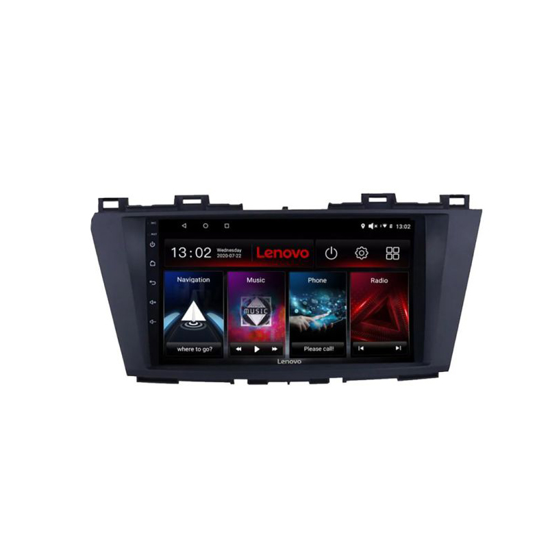 Navigatie Mazda 5 2010-2017 Lenovo Pro 2K QLED 4+64GB 8 core 360