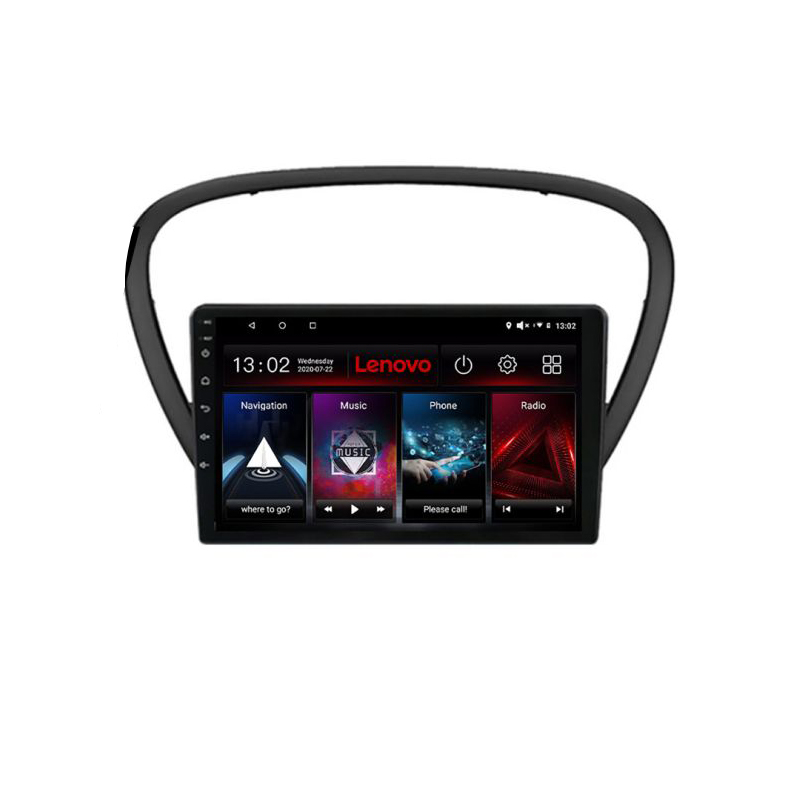 Navigație Android Peugeot 607 cu GPS, QLED 2K, 4GB RAM, 64GB și 360
