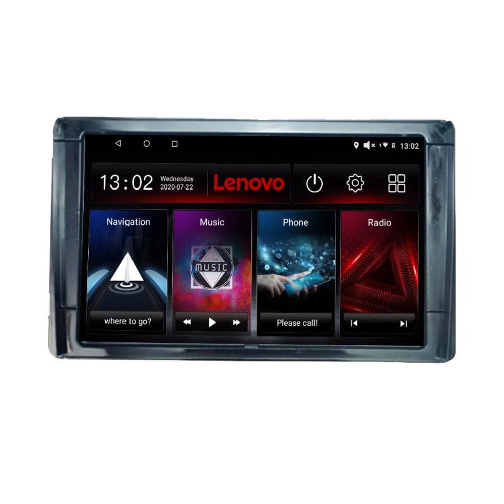 Navigație Toyota 2DIN Lenovo QLED 2K, 8 nuclee, 4GB+64GB, 360