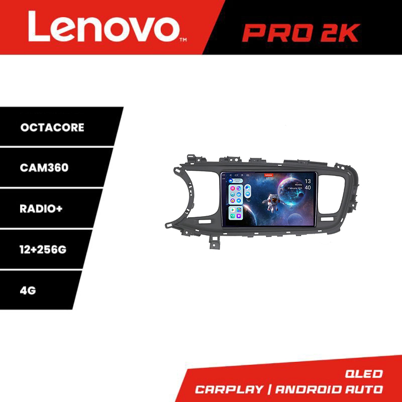 Navigatie Android Kia Optima 2014-2015 QLED 2K, 12GB RAM, 256GB, 360