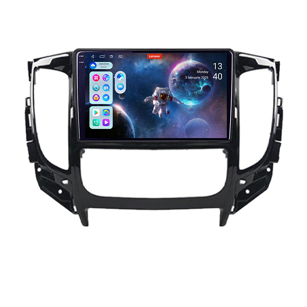 Navigație Mitsubishi L200 2014-2020 Lenovo QLED 2K 12+256GB Android